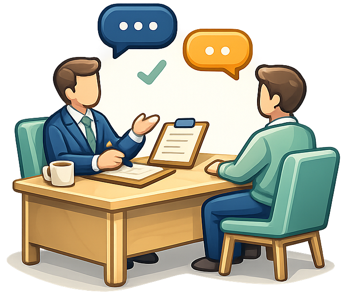 Mock interviews icon
