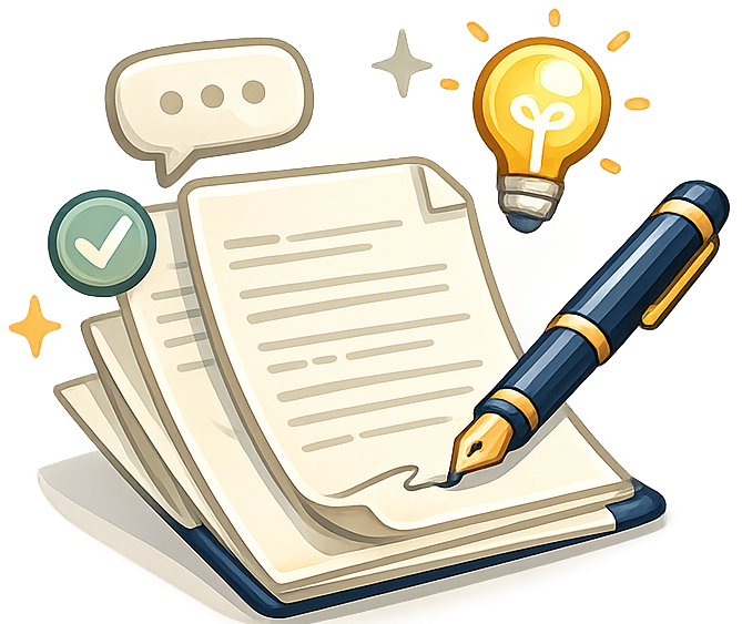 Personal statements icon