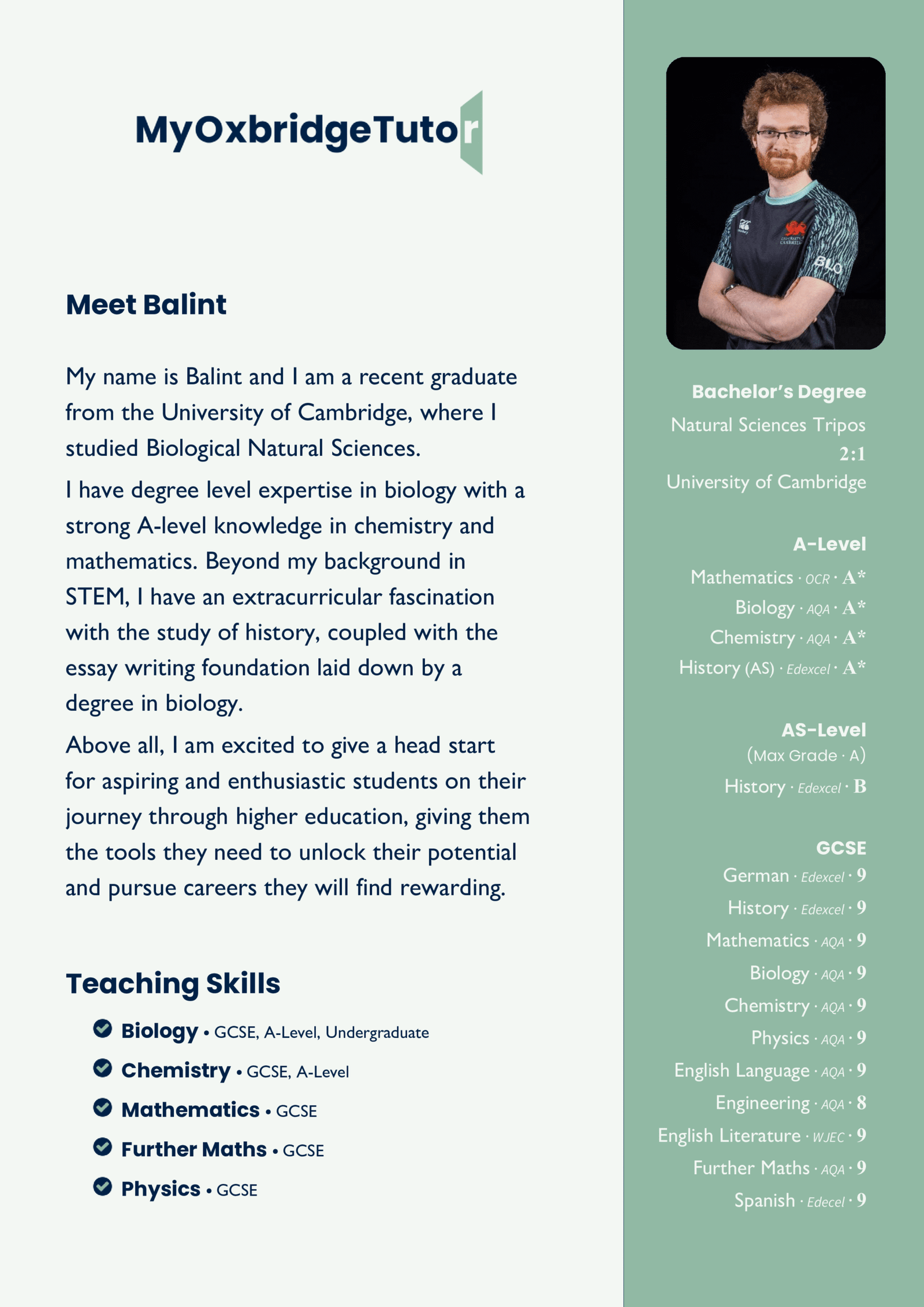 Meet Balint