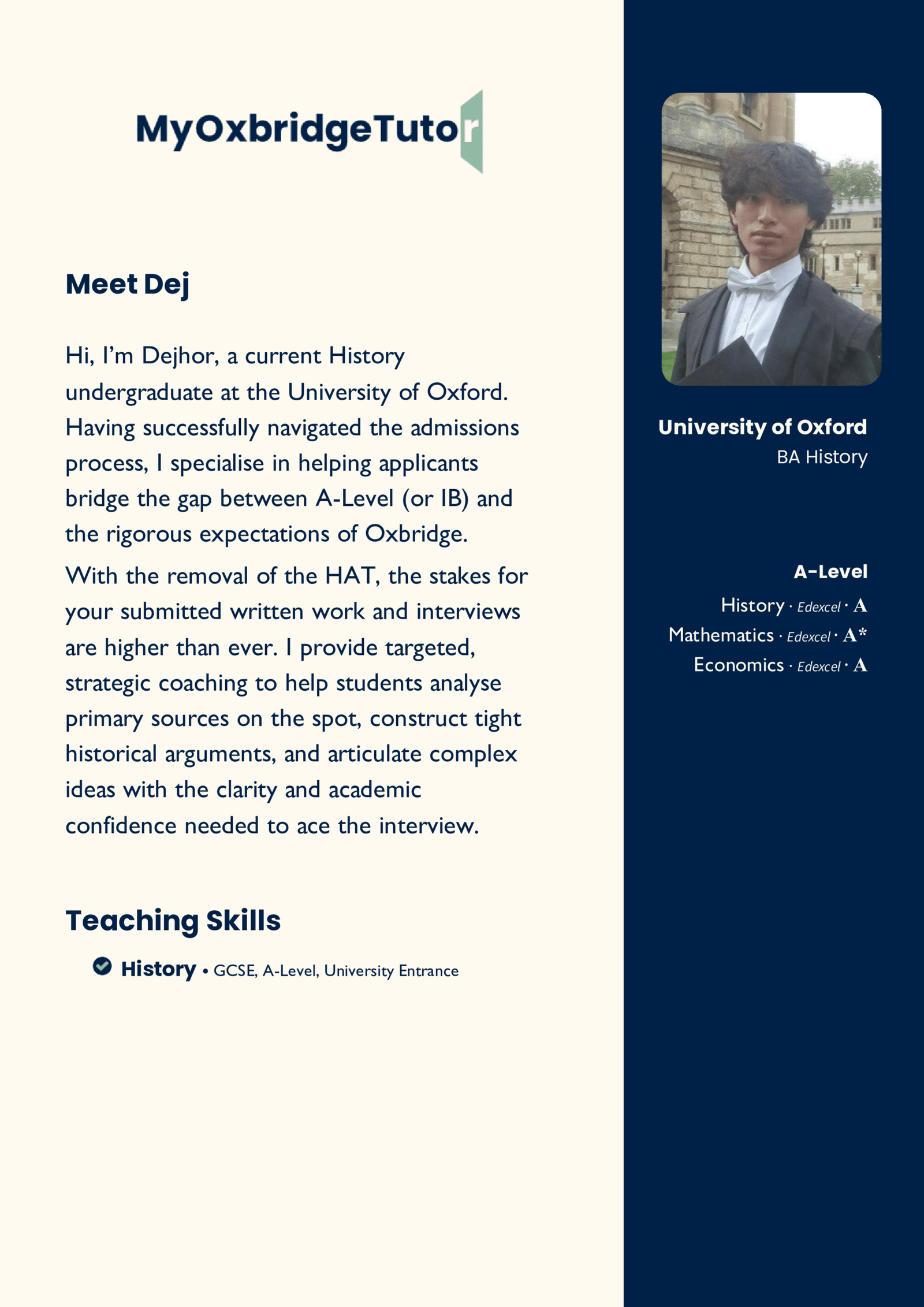 Meet Dejhor