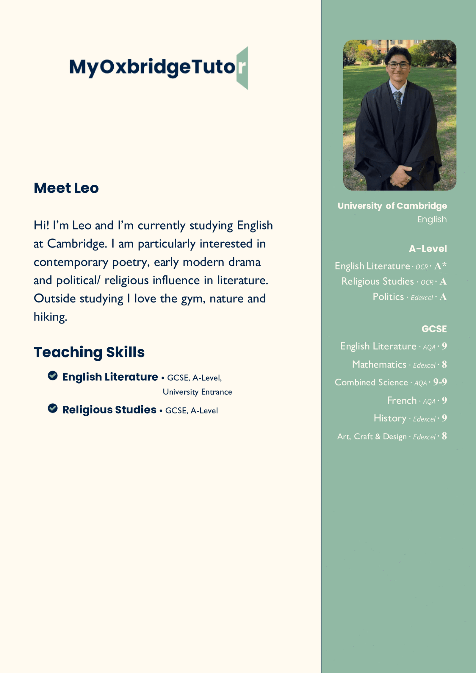 Meet Leo