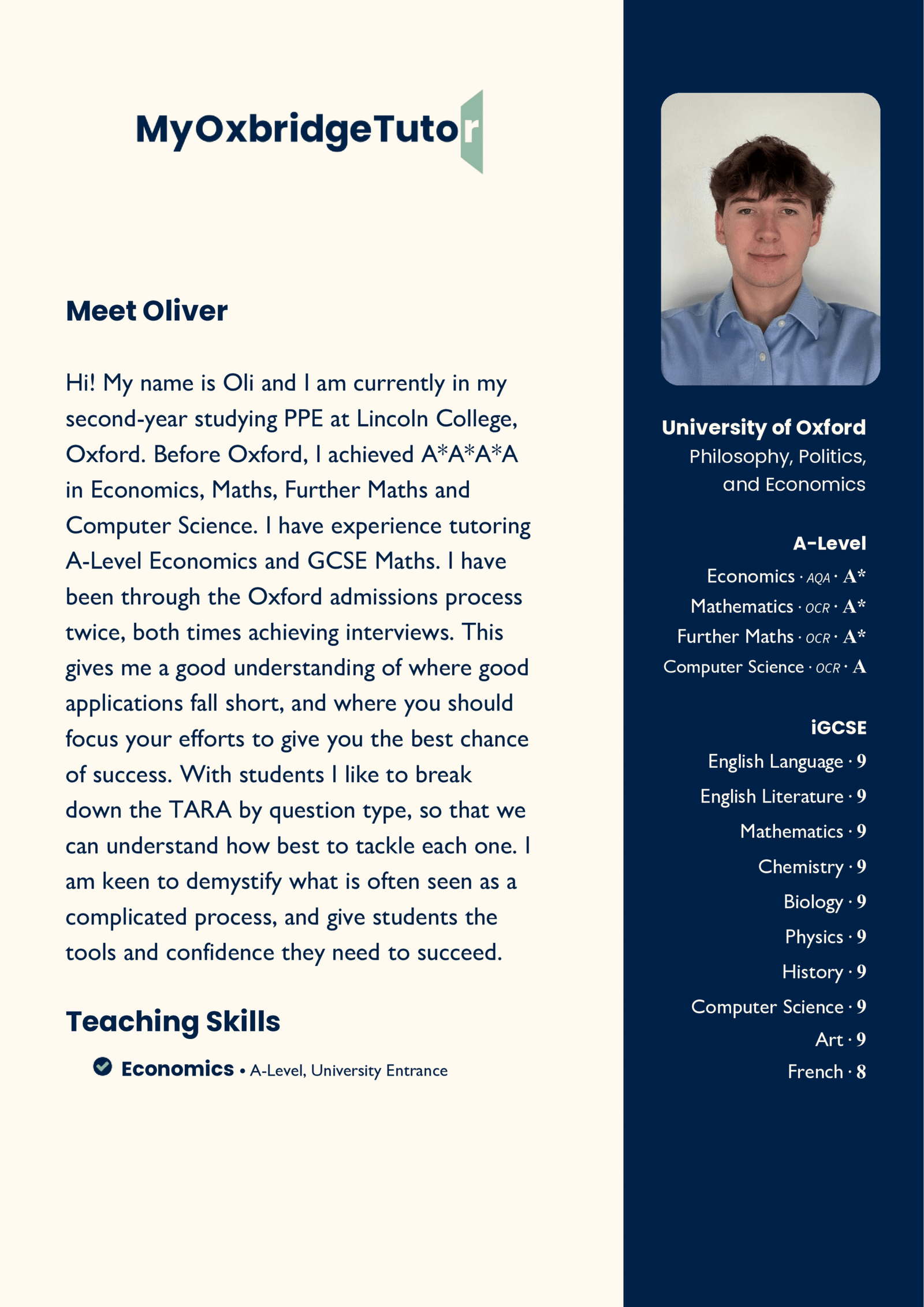 Meet Oliver R